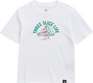 adidas Kids' 3-Slice Life Cotton Jersey Graphic T-Shirt
