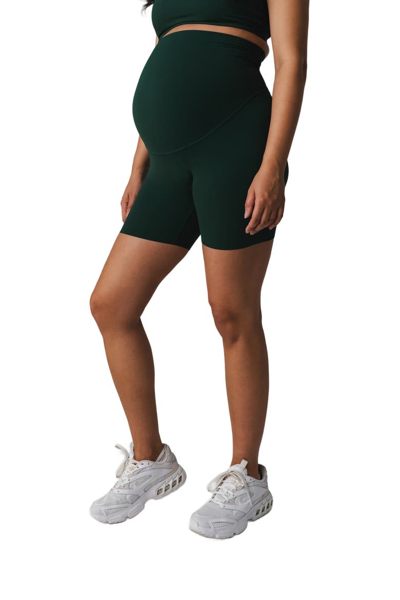 Cloud II Maternity Volley Short, Main, color, FOREST