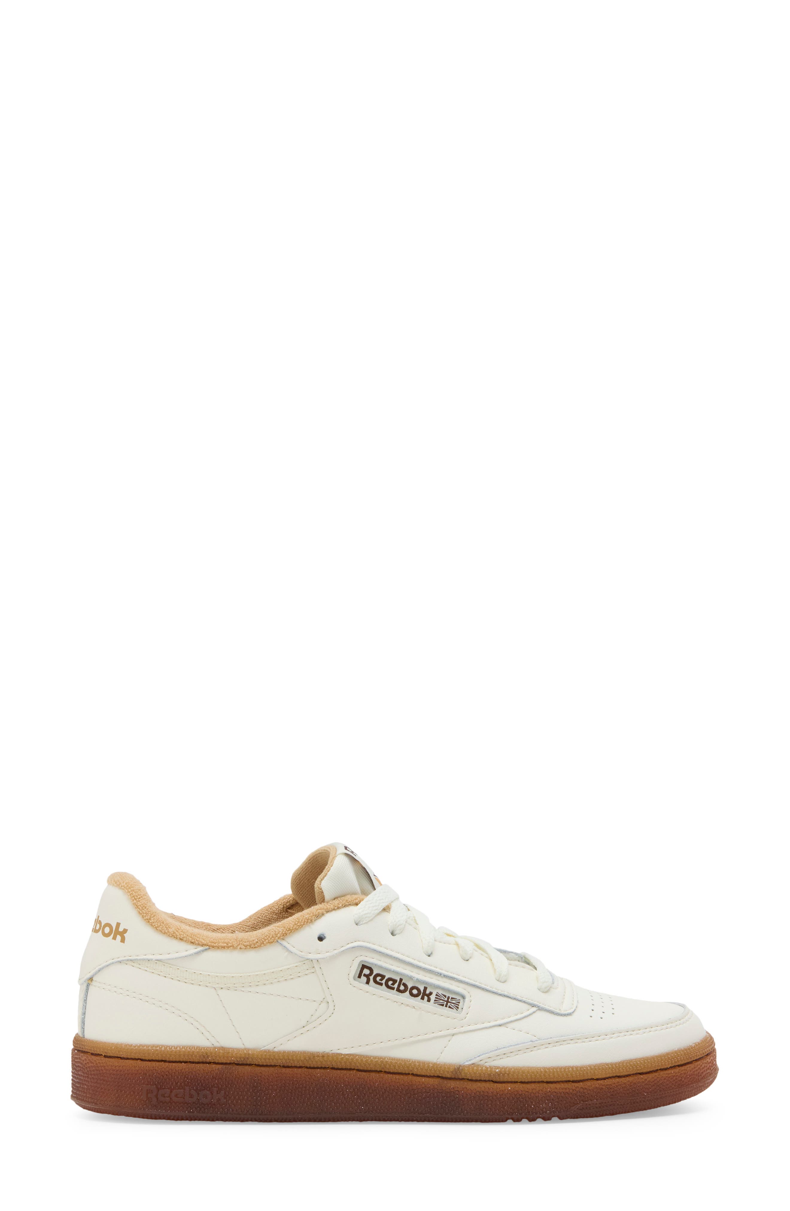 Club C 85 Sneaker, Alternate, color, VINTAGECHALK/CHALK/CAMEL