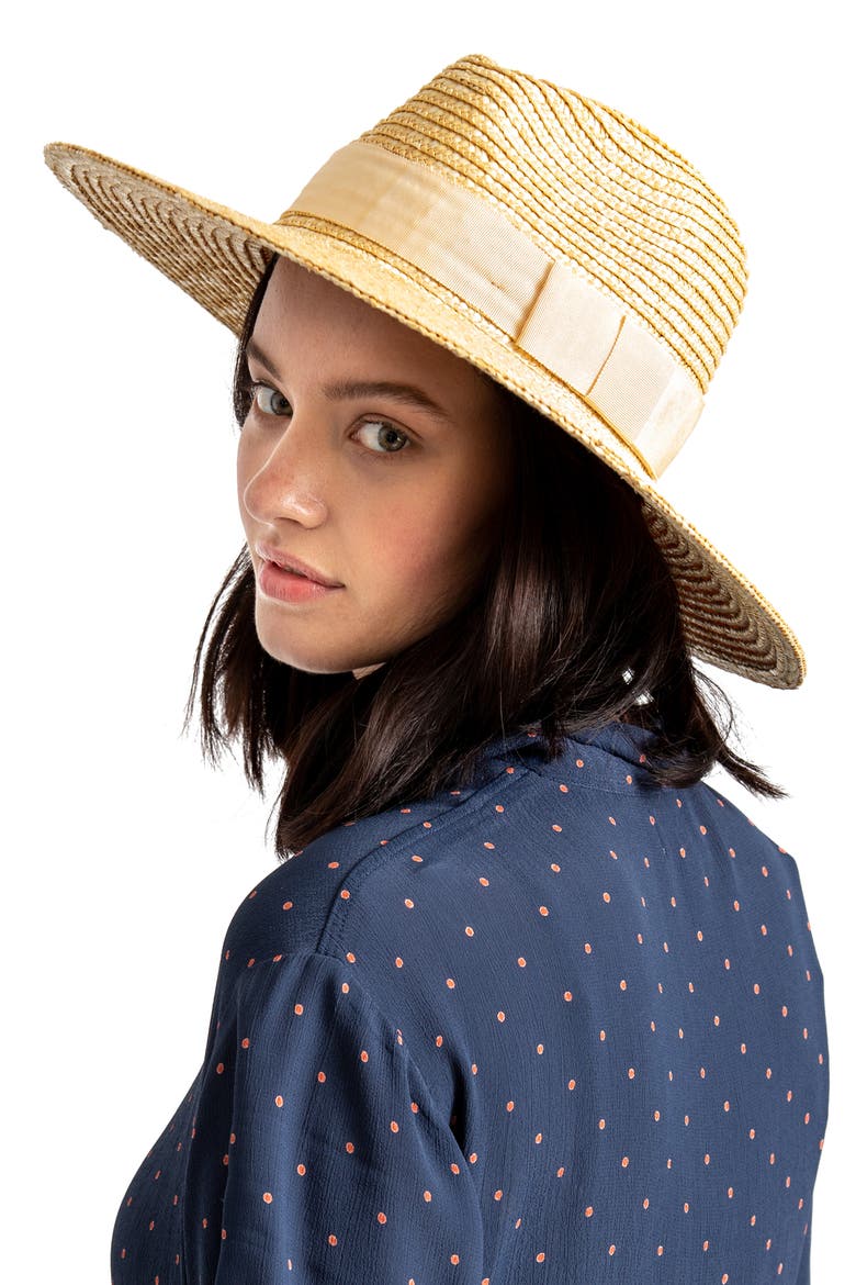 Joanna Straw Hat, Alternate, color, HONEY/ HONEY