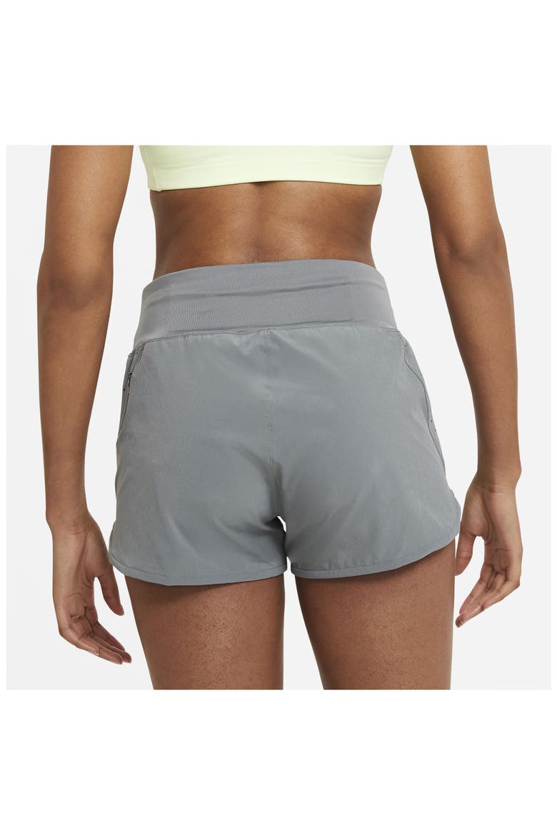Eclipse High Waist Running Shorts, Alternate, color, SMOKE GREY