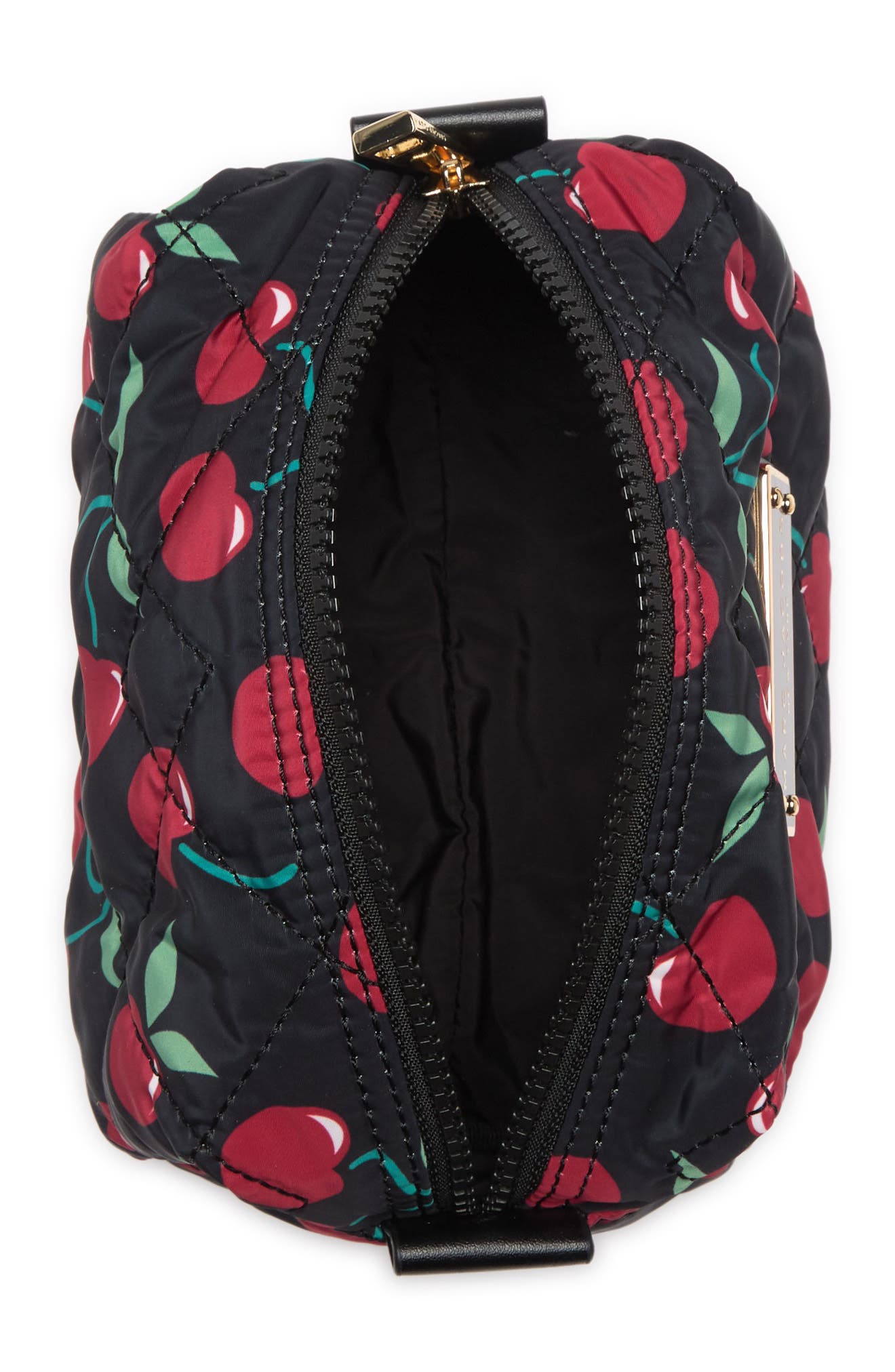 Marc Jacobs Quilted Large Printed Cosmetic Case, Main, color, 