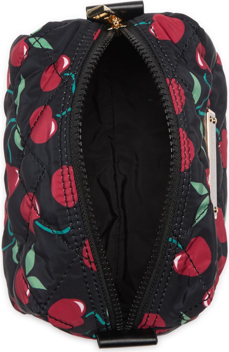 Marc Jacobs Quilted Large Printed Cosmetic Case, Main, color,