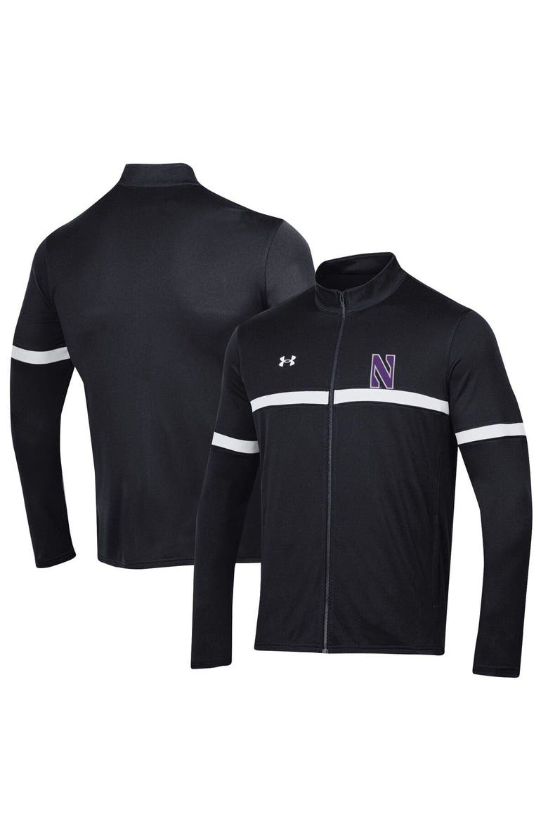 Under Armour Men's Under Armour Black Northwestern Wildcats 2023 Assist Warm Up Full-Zip Jacket, Main, color, Black