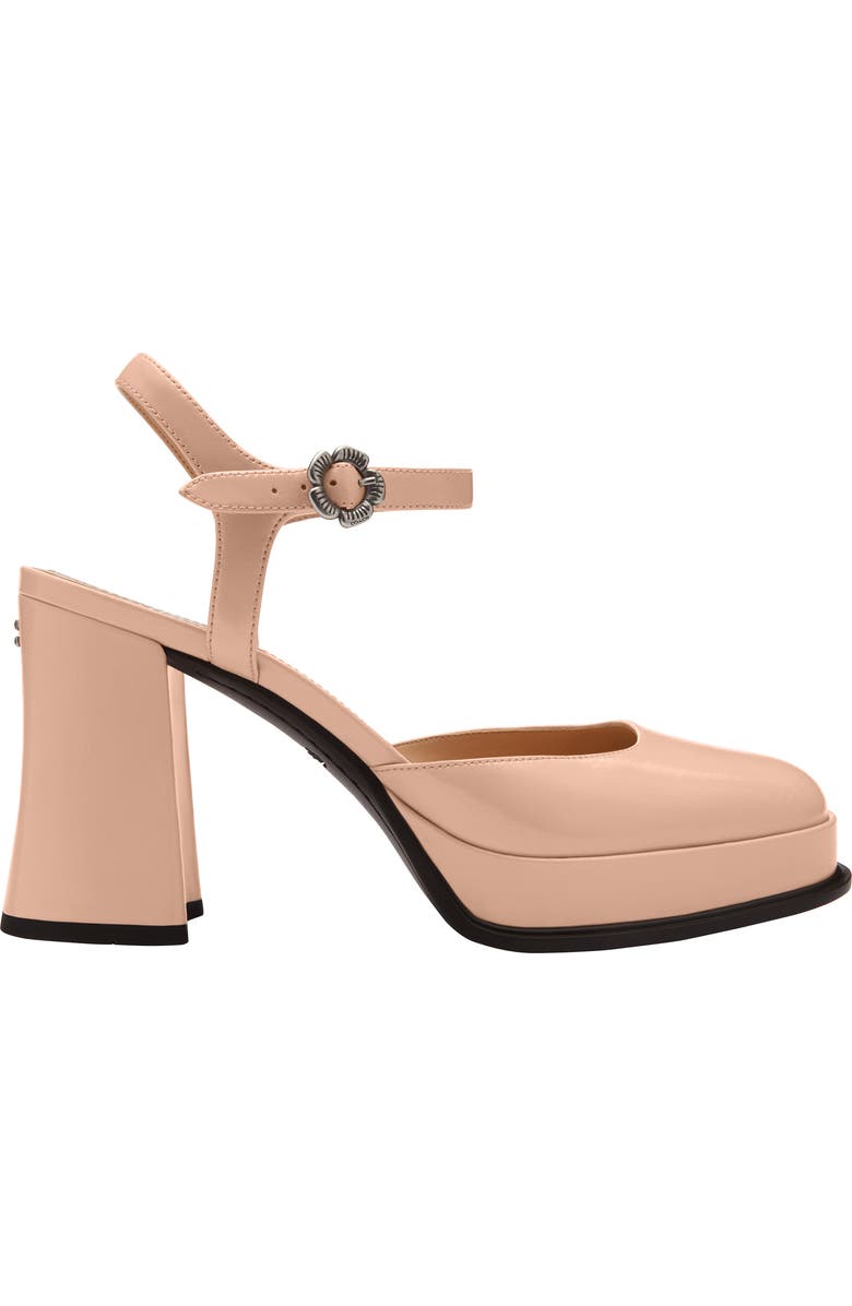 COACH Tea Rose Platform Pump, Alternate, color, Pink Cream