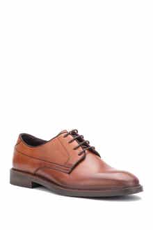 VINTAGE FOUNDRY Elias Plain Toe Leather Derby