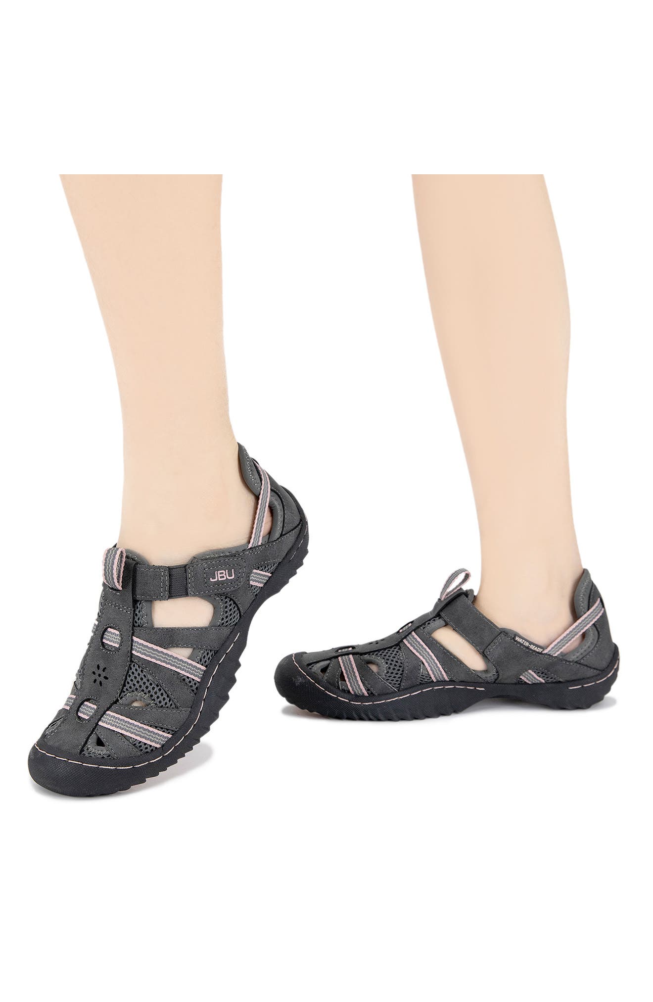 Regional Water Ready Sneaker - Regular & Wide Width Available, Alternate, color, CHARCOAL/PETAL