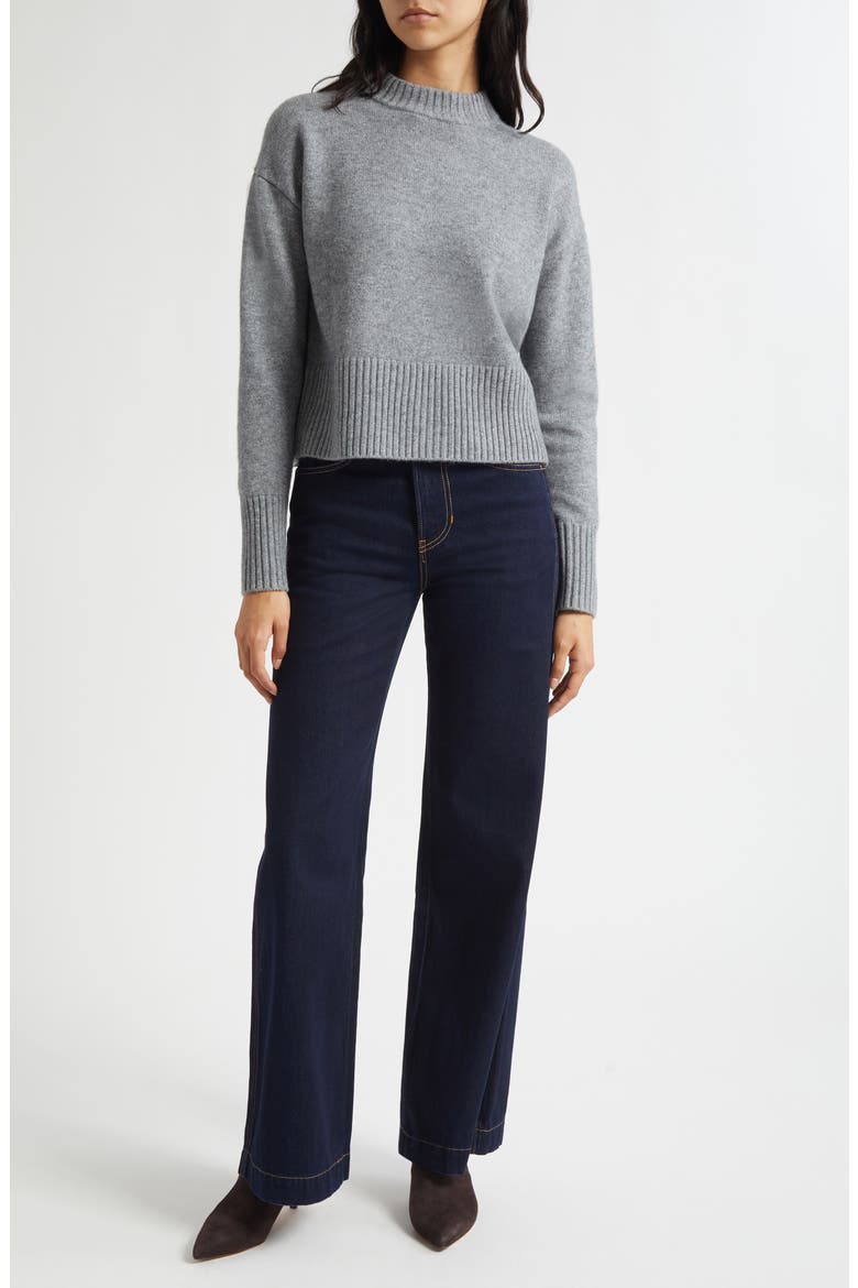Kasey Wide Leg Jeans, Alternate, color, INDIGO RINSE