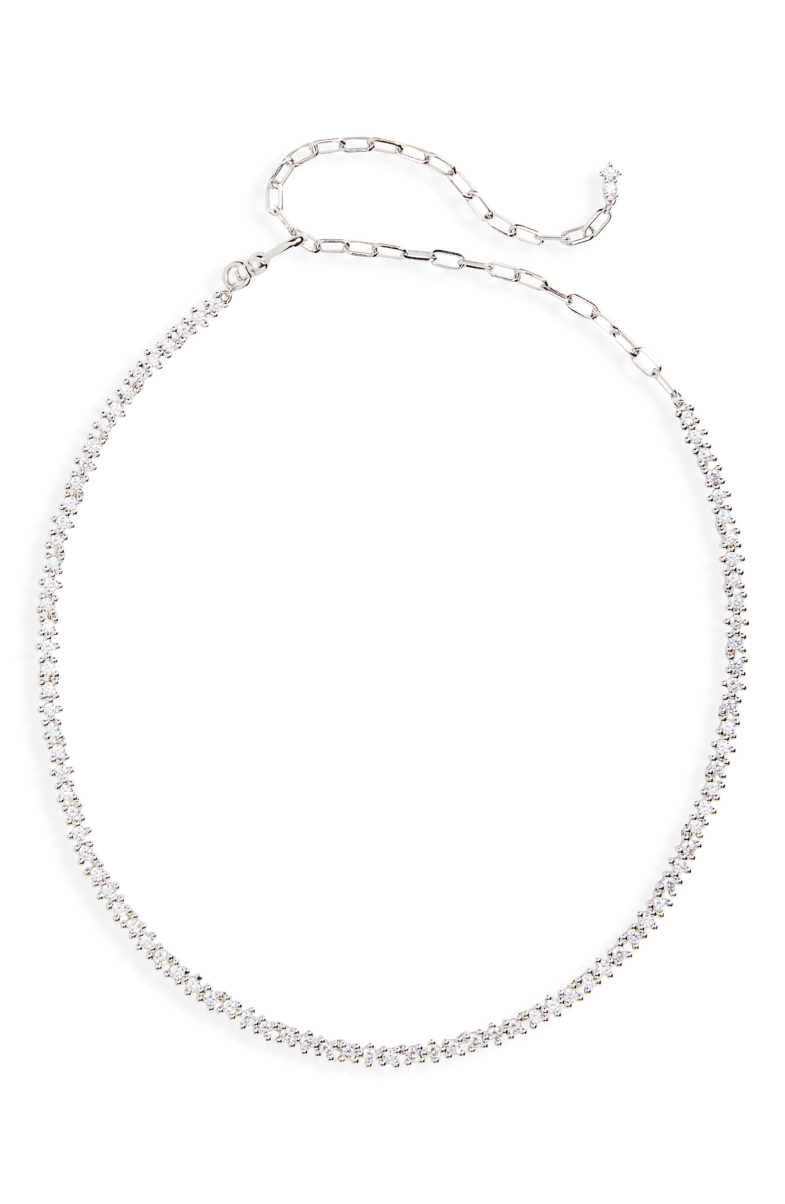 selected SILVER WHITE CZ
