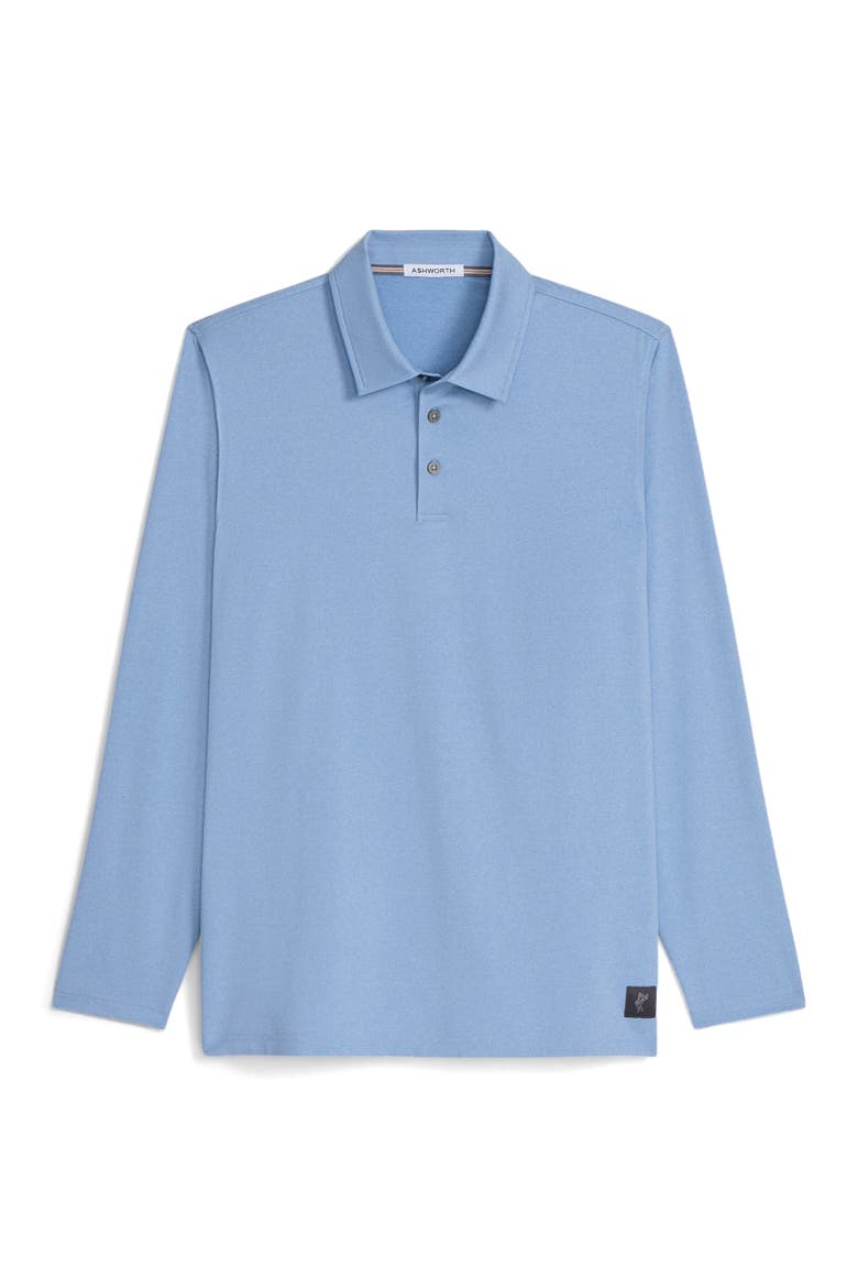 LS Shore Polo, Main, color, Denim