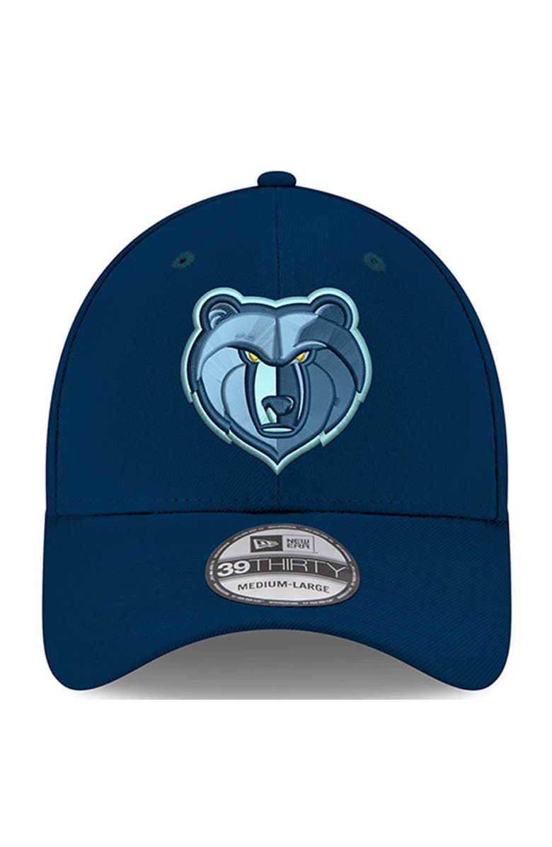 New Era Men's New Era Navy Memphis Grizzlies New Logo Team Classic 39THIRTY Flex Hat, Alternate, color, 