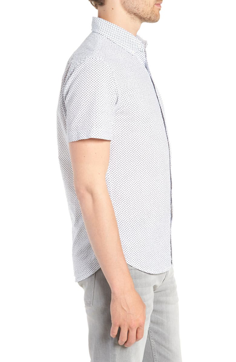 Bonobos Riviera Slim Fit Print Shirt, Alternate, color,