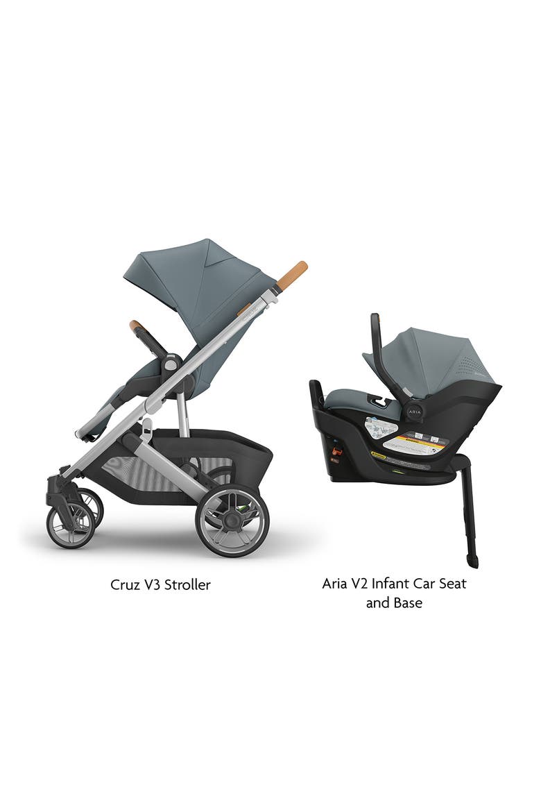 Cruz® V3 Stroller & Aria® V2 Infant Car Seat Travel System, Alternate, color, CALLUM