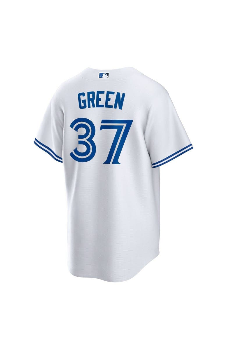 Nike Men's Nike Chad Green White Toronto Blue Jays Home Replica Player Jersey, Alternate, color, White
