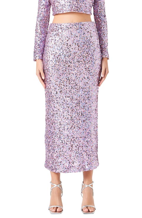 Women's Purple Midi Skirts | Nordstrom