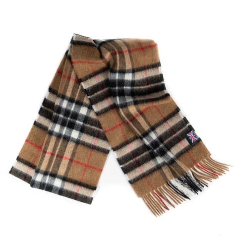 Merino Lambswool Tartan Scarf
