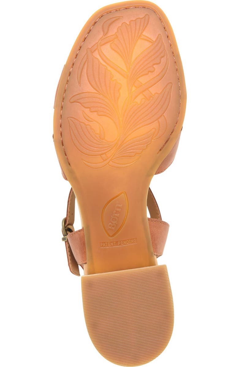 Børn Sadie Ankle Strap Sandal, Alternate, color, Brown Leather