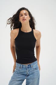 LNA Dylan Ribbed Tank