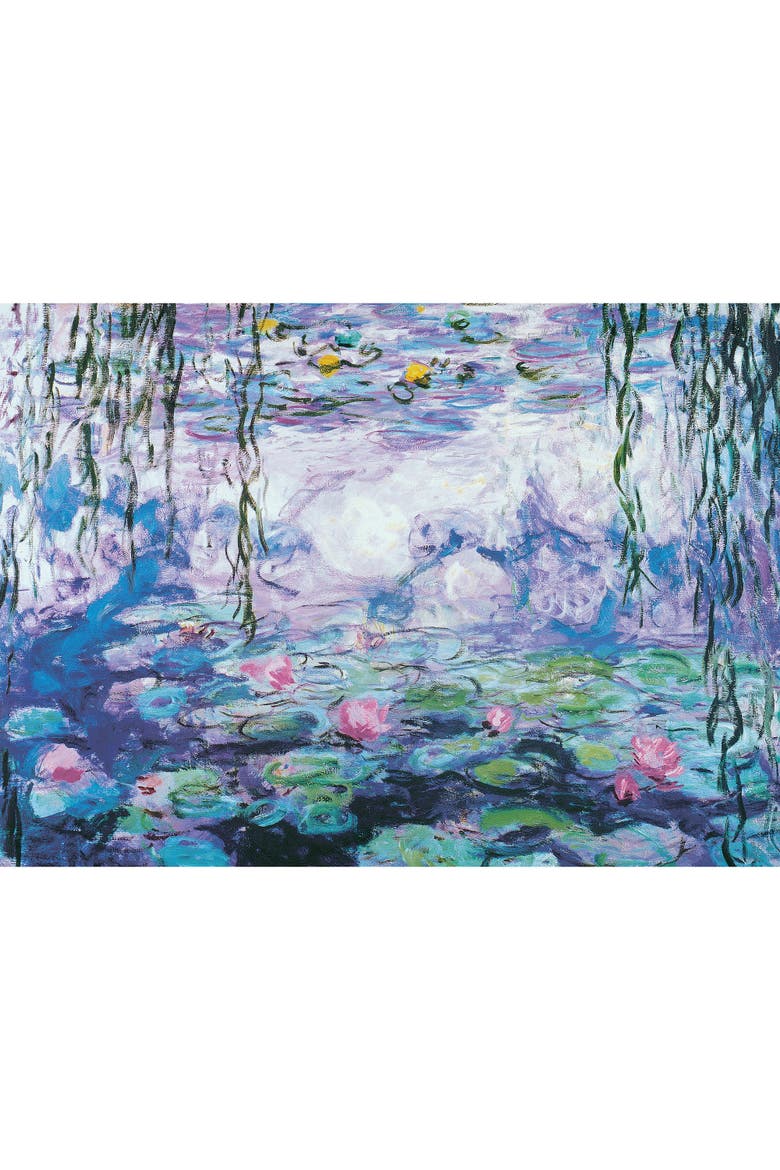 Waterlilies 1000 Piece Puzzle, Alternate, color, Multicolored