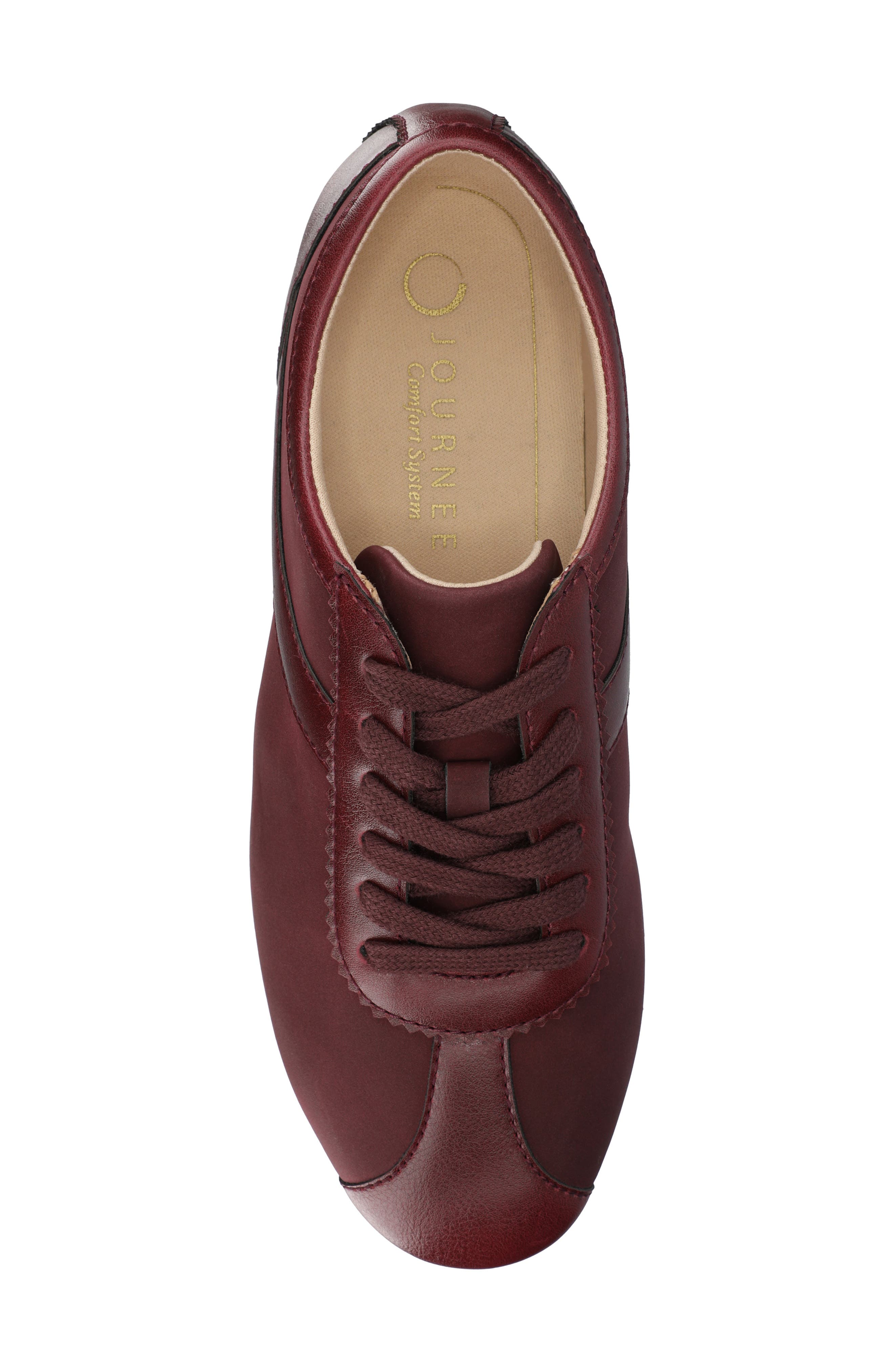 Orabella Sneaker, Alternate, color, OXBLOOD