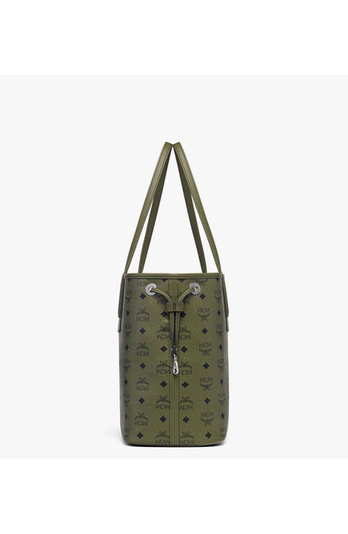 Mcm Medium Liz Shopper In Brown