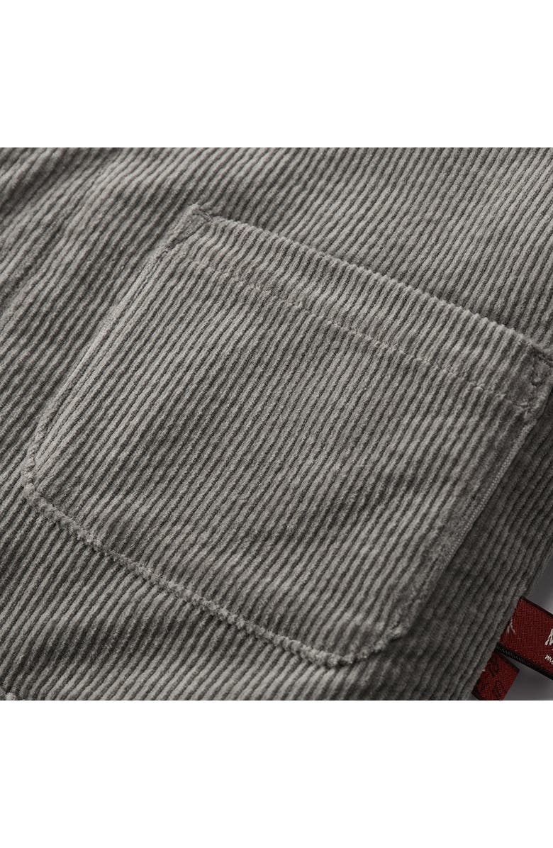 Milkbarn Corduroy  Reversible Jacket, Alternate, color, Grey Penguin