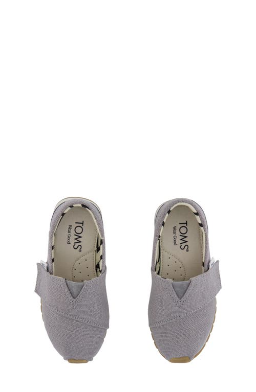Toms Kids' Alpargata Sneaker In Gray