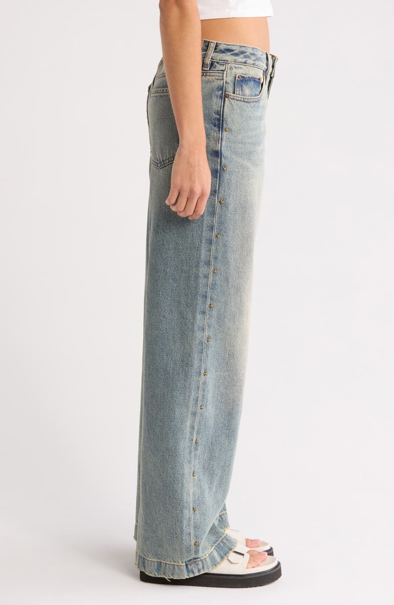 PacSun Casey Arella Baggy Jeans, Alternate, color, Medium Wash