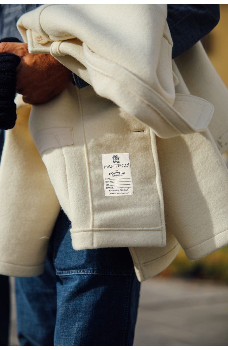 Fortela Donkey Virgin Wool Jacket, Alternate, color, Off White