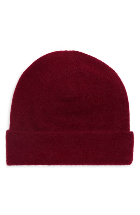 Cropped Cashmere Beanie