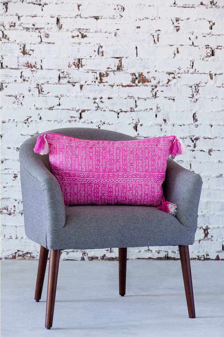 Cyrus Pillow, Alternate, color, Pink