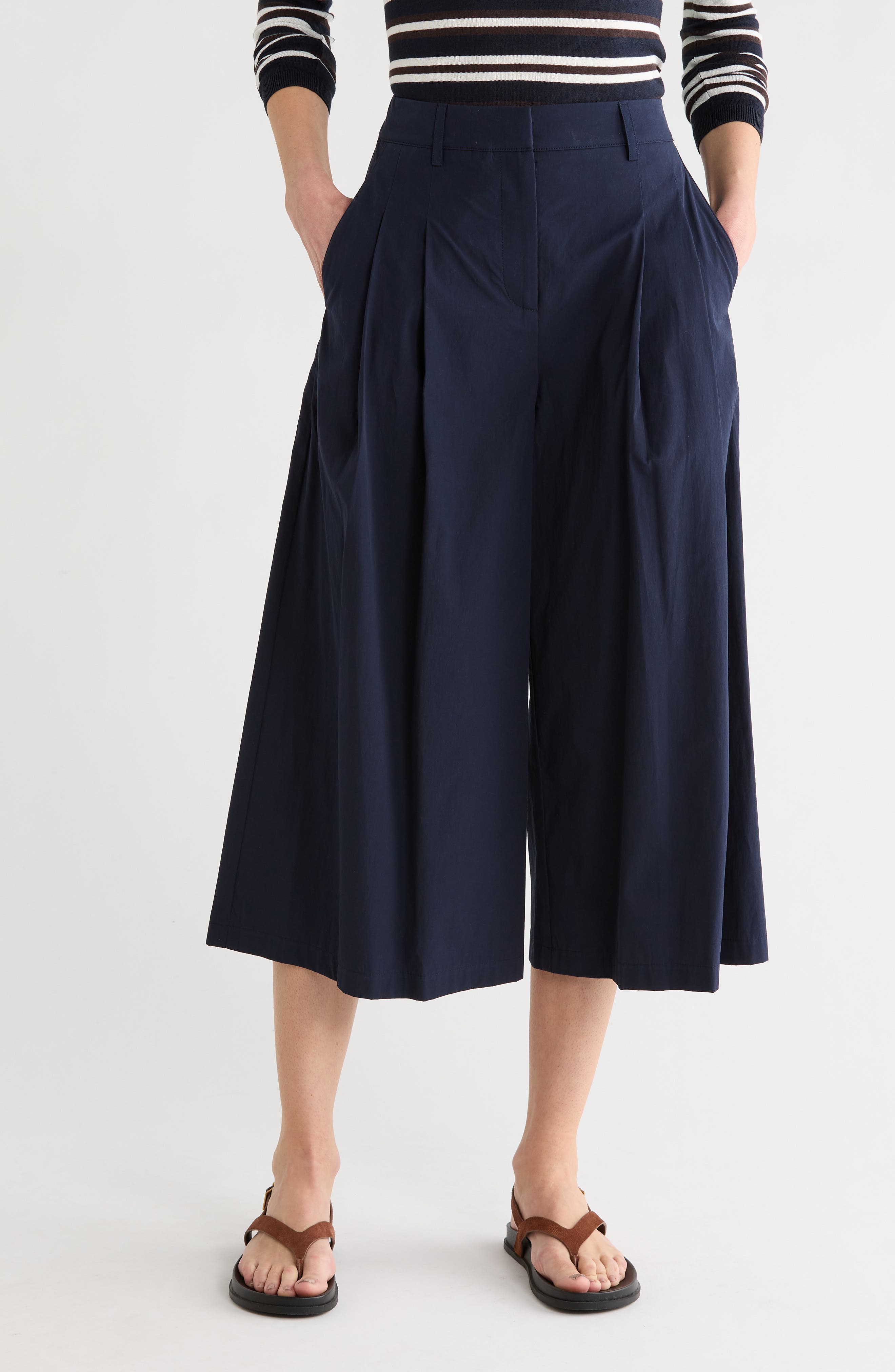 TWP Didi Crop Wide Leg Pants