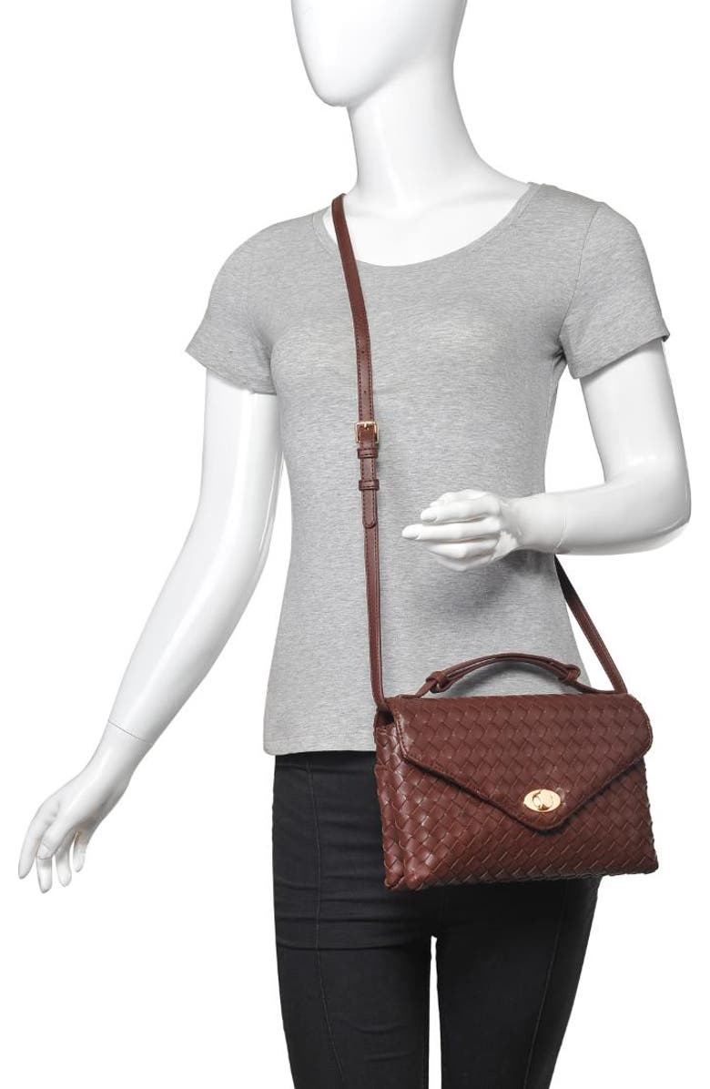MODA LUXE Harper Crossbody, Alternate, color, Chocolate