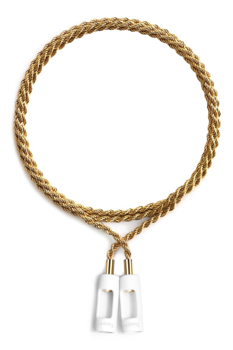 AirPod Rope Chain, Main, color, 18K GOLD PLATED ROPE CHAIN