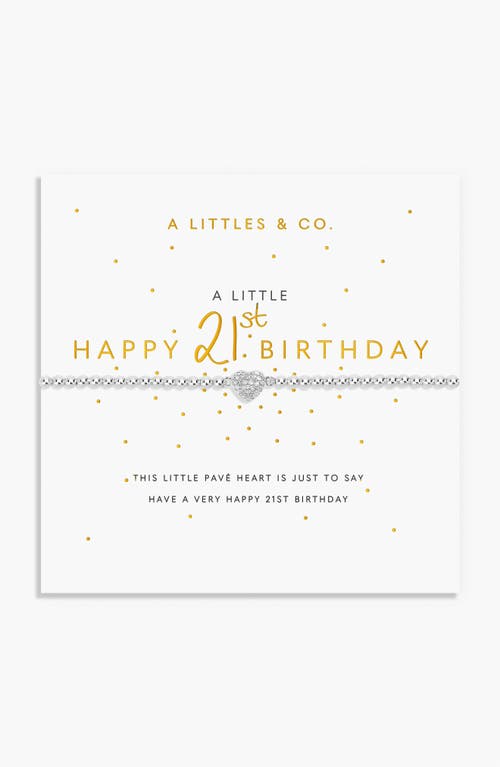 A Littles & Co. A Littles & Co A Little 'happy 21st' Bracelet