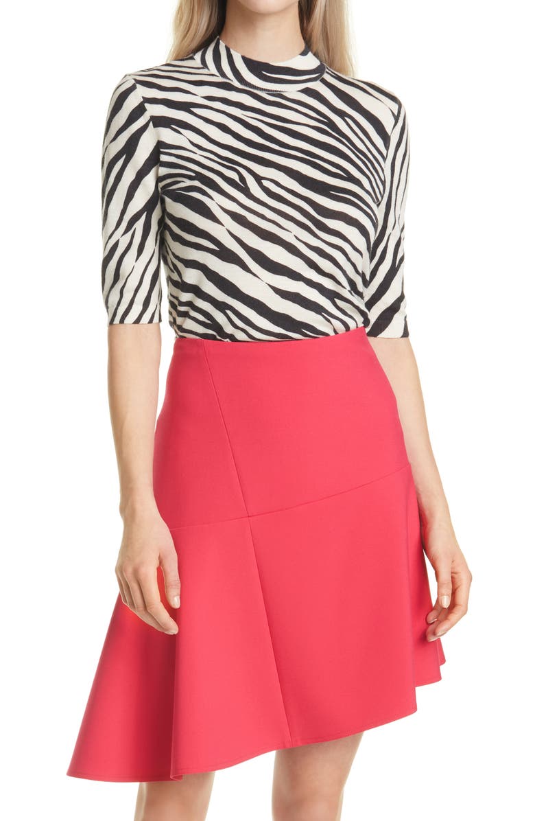 BOSS Fabanna Zebra Virgin Wool Sweater, Main, color,