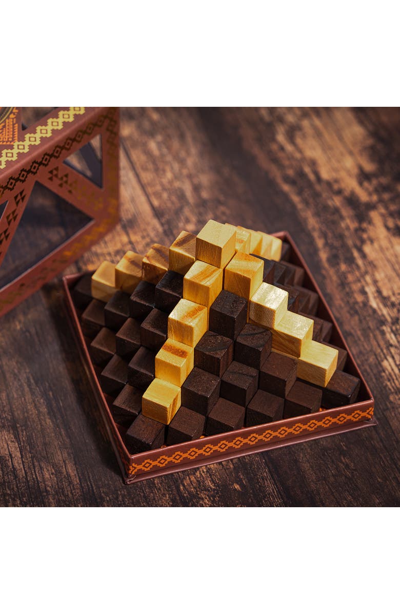 Professor Puzzle El Dorado 3D Wooden Brainteaser Puzzle, Alternate, color, Multicolored