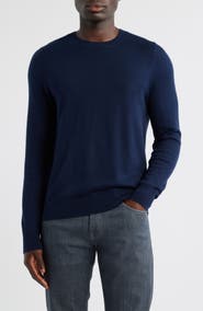 Nordstrom Crewneck Cotton & Cashmere Sweater