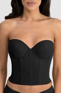 Dominique Intimates Brie Backless Strapless Ultra Low Back Bustier Bra