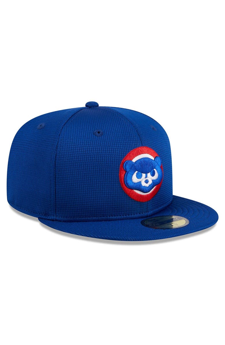 New Era Men's New Era Royal Chicago Cubs 2024 Batting Practice 59FIFTY Fitted Hat, Alternate, color, Royal