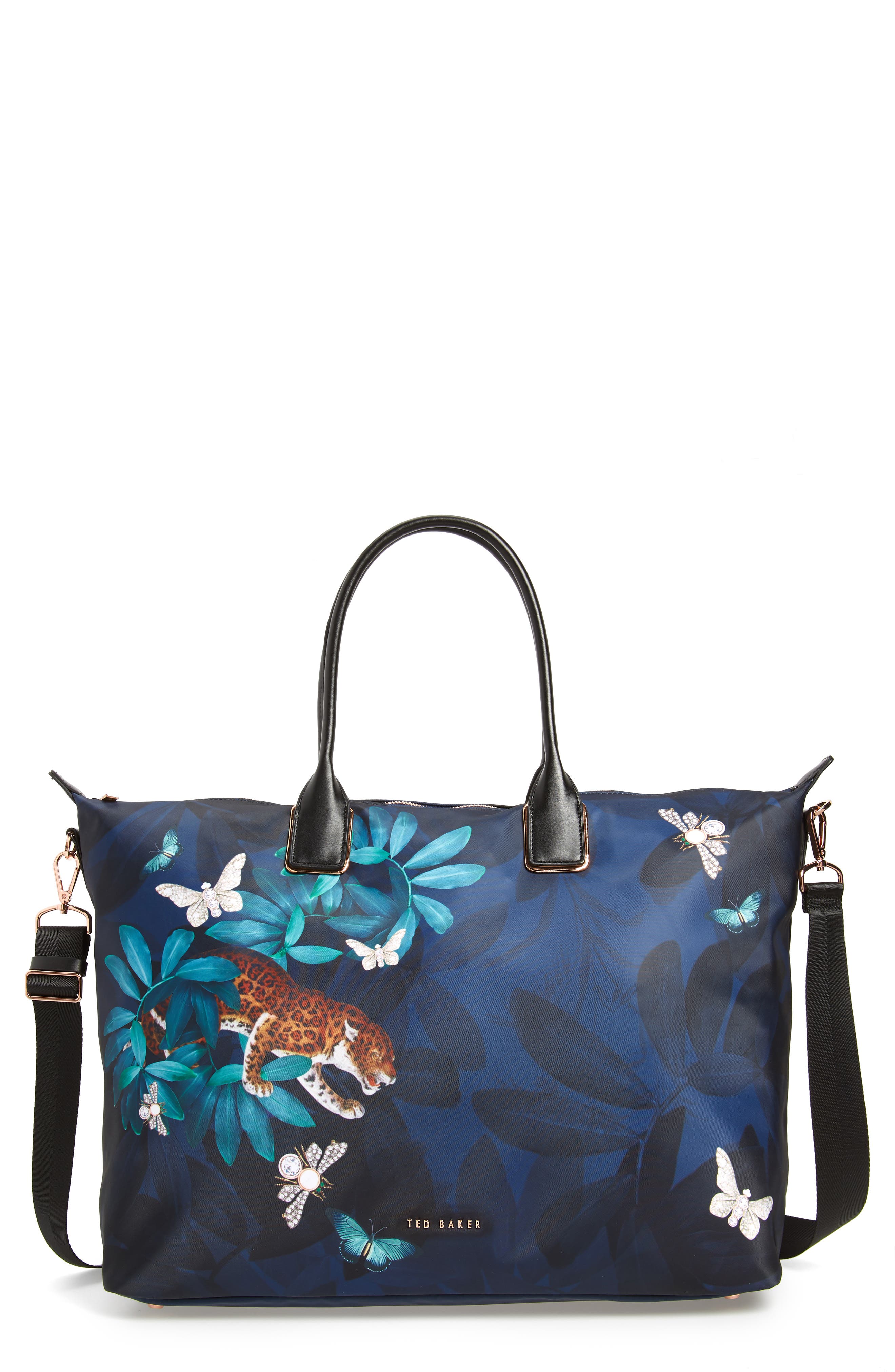 Ted Baker London Reetaa Houdini Large Nylon Tote, Main, color, 