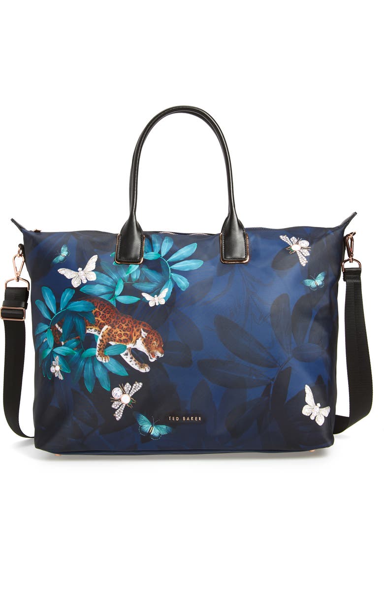 Ted Baker London Reetaa Houdini Large Nylon Tote, Main, color,