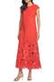 Sabette Embroidered Linen Blend Dress