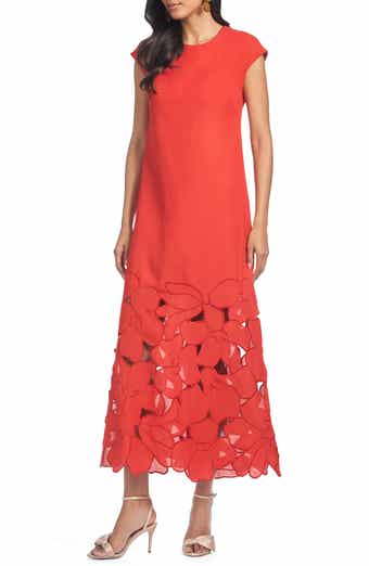 SACHIN BABI Sabette Embroidered Linen Blend Dress