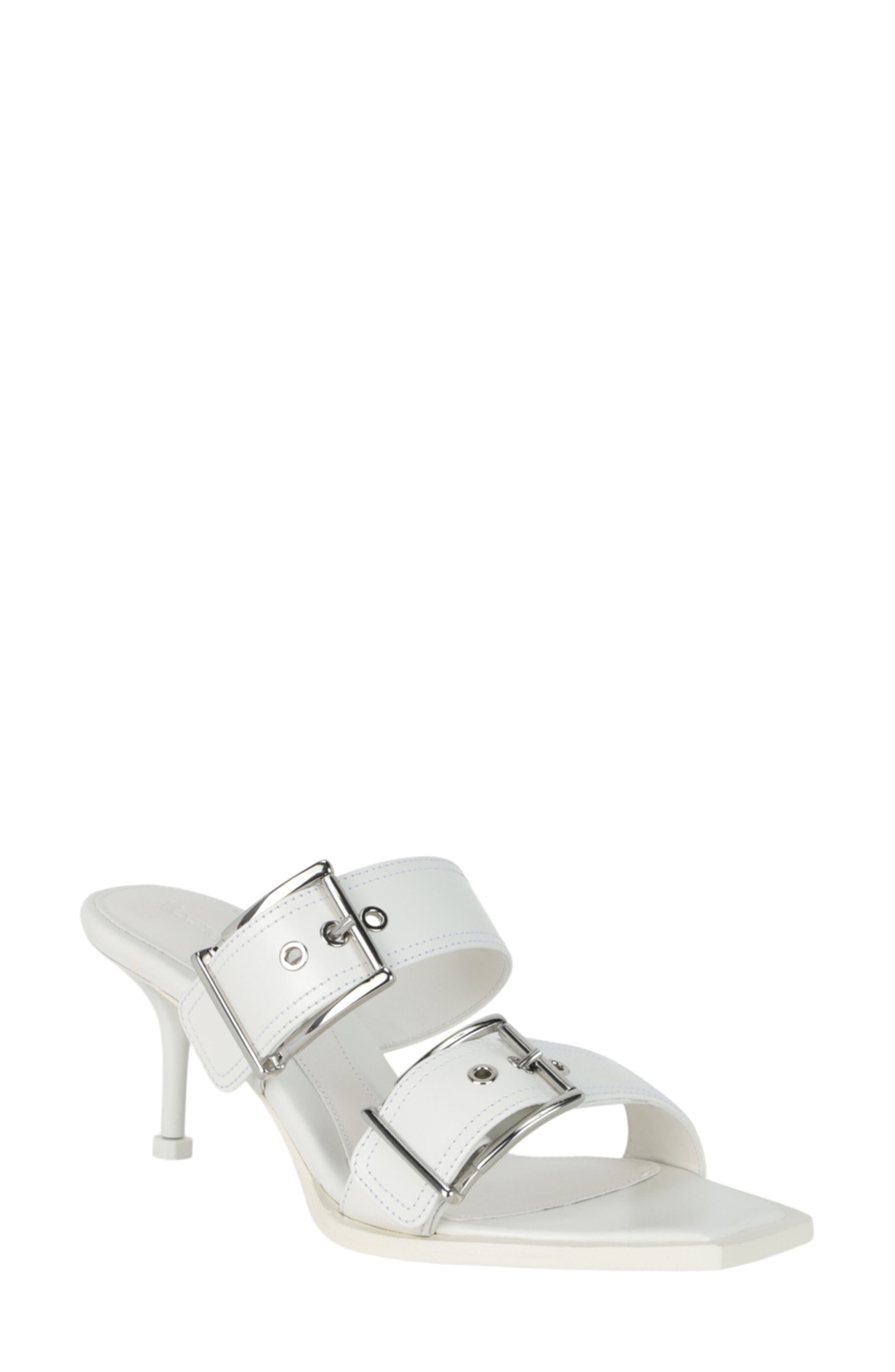 McQueen Punk Double Buckle Sandal