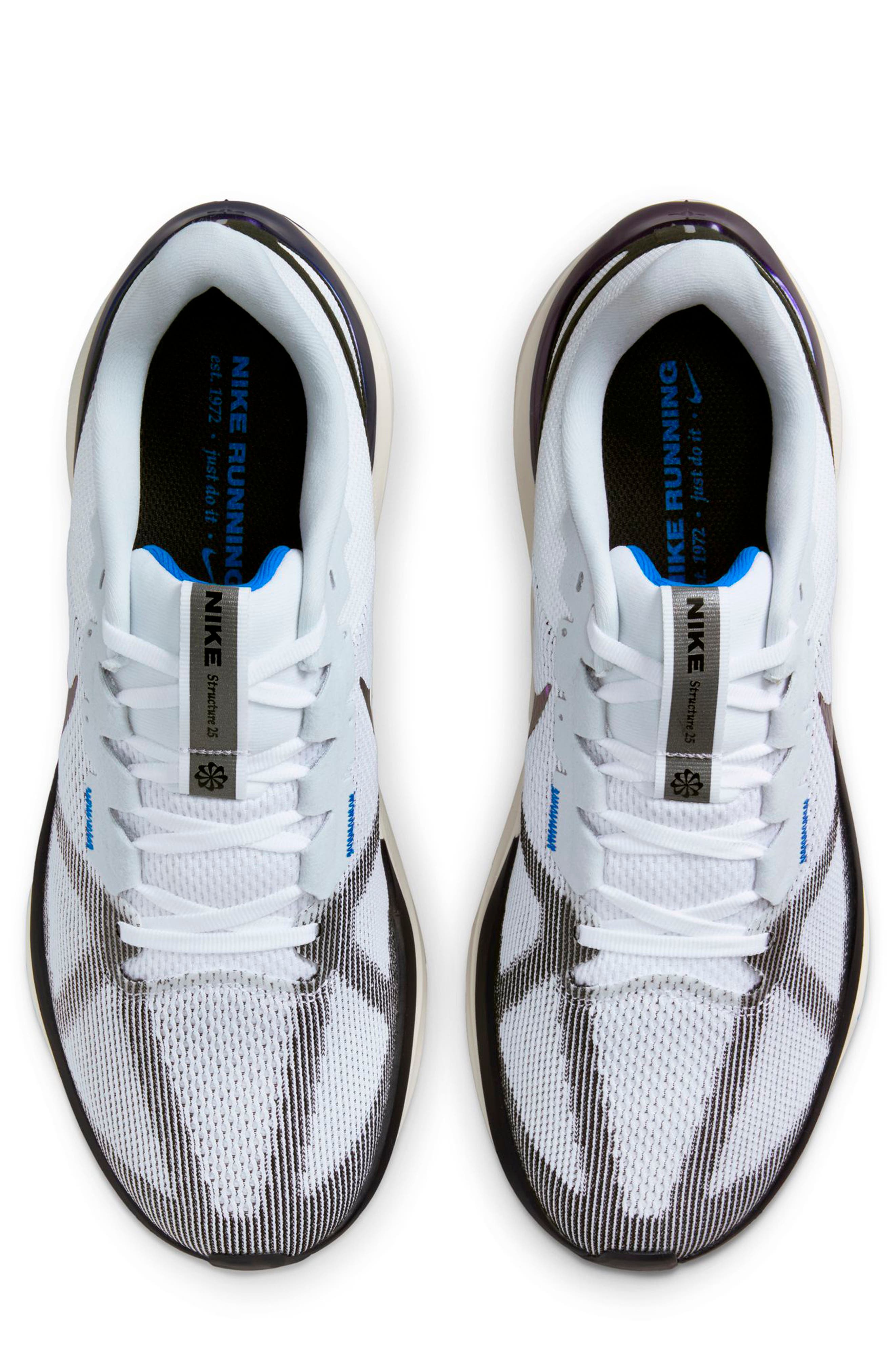 Nike Air Zoom Structure 25 Road Running Shoe, Alternate, color, 