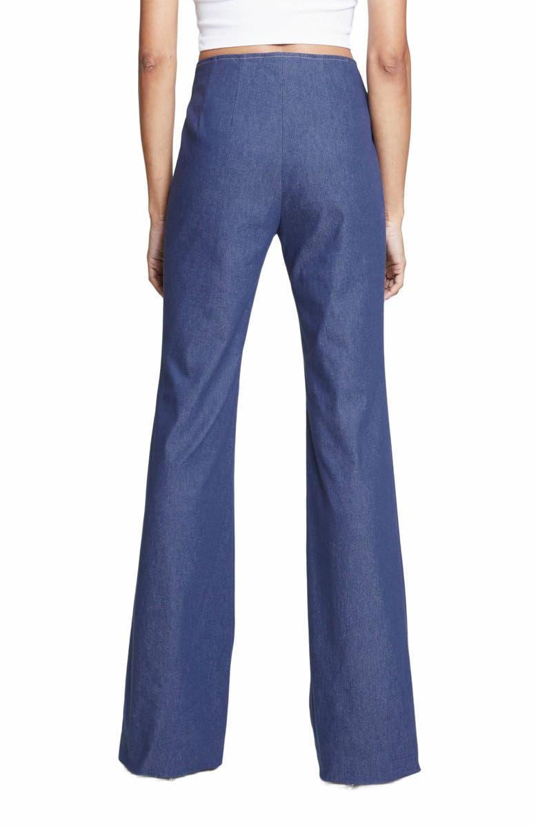 Santorelli BELLA Flared Pant with Stitch Detail, Alternate, color, 
