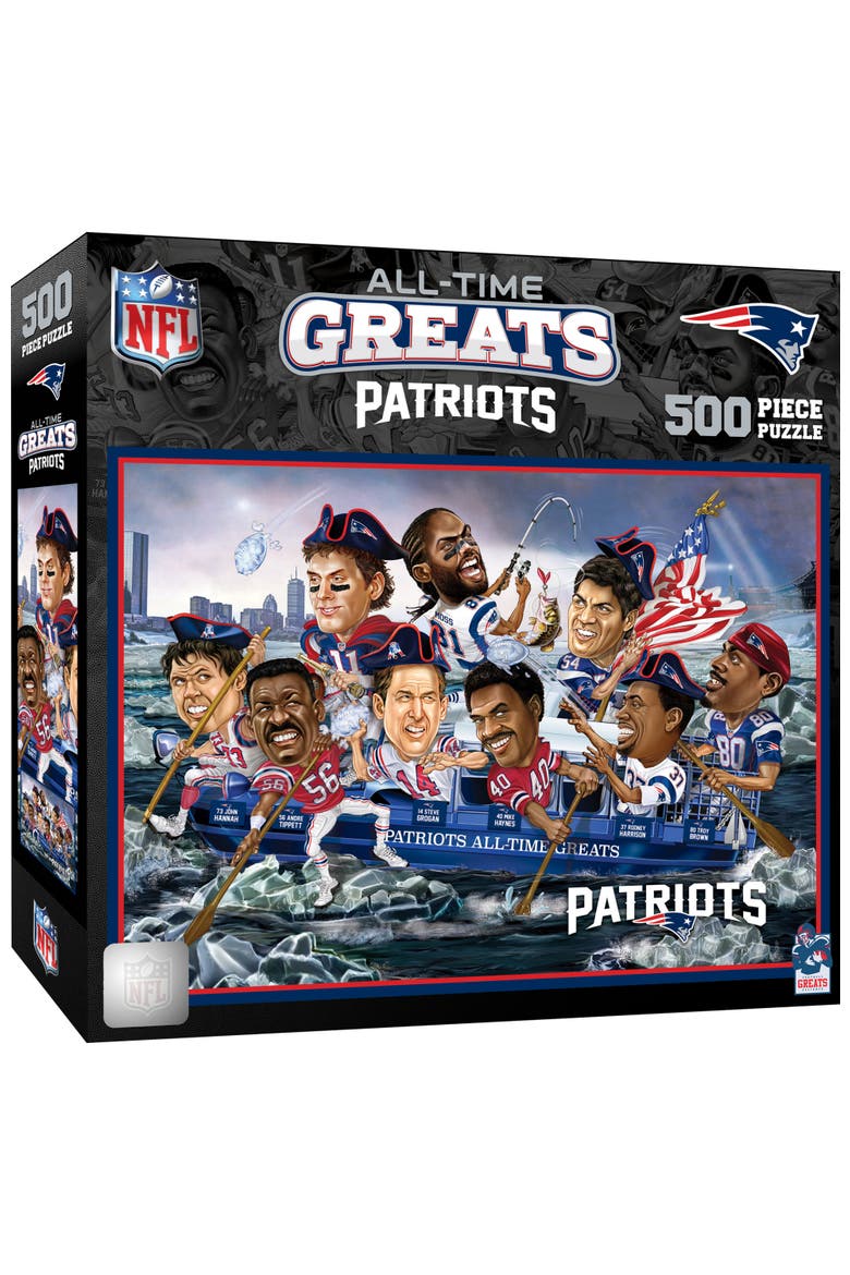 New England Patriots 500 Piece Puzzle, Main, color, Multicolor