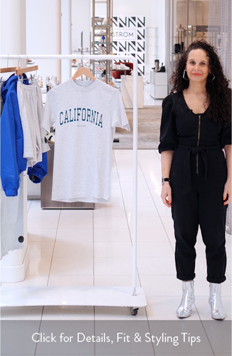 California Crewneck T-Shirt, sales video thumbnail