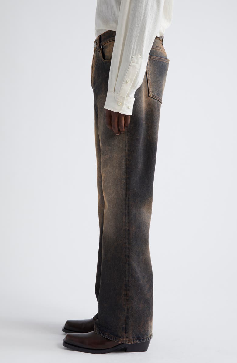 Séfr Rider Cut Bleached Bootcut Jeans, Alternate, color, 